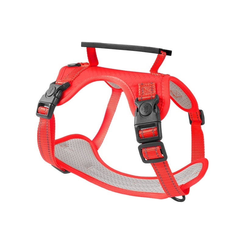 Large, Medium And Small Dog Chest Harness Traction Rope - 0 - CJ