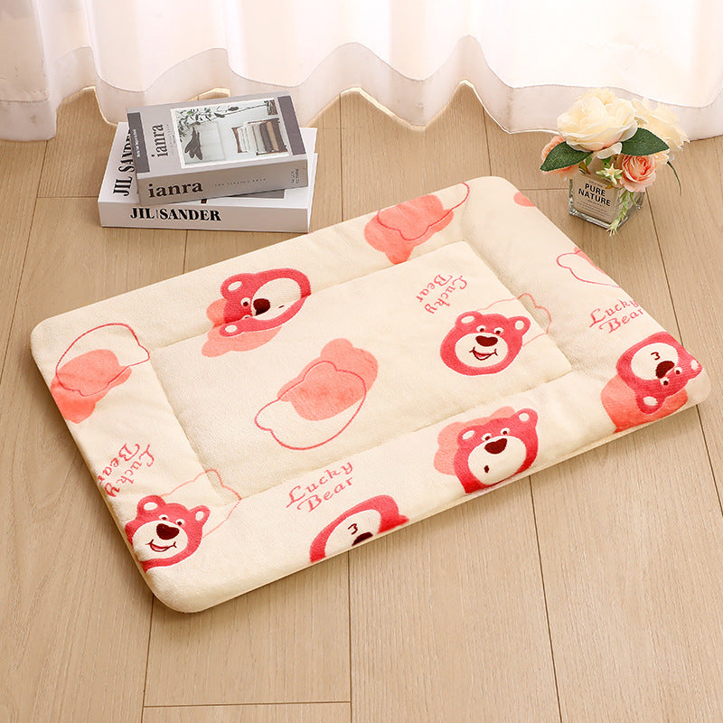 Thick Blanket Pet Bed Warm Sleeping Mat For Pets - 0 - CJ