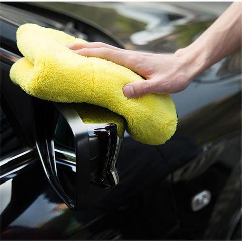 Two - color Couble - sided Car Dual - use Cleaning Car Wash Towel - 0 - CJ