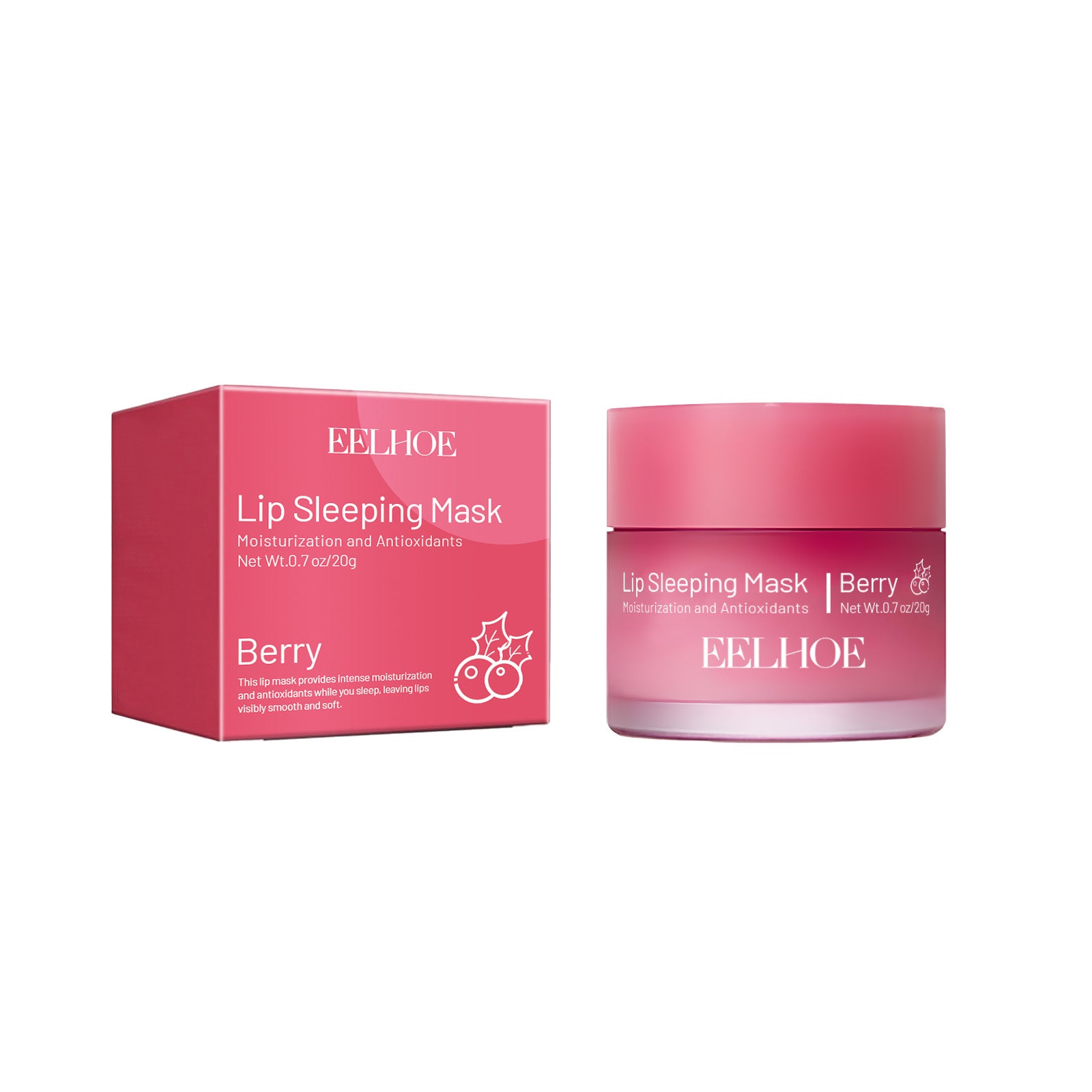 EELHOE Lip Sleeping Mask Moisturizing Hydrating Gentle Exfoliating Dead Skin Plumping Full Smooth Lip Mask - 5 - CJ