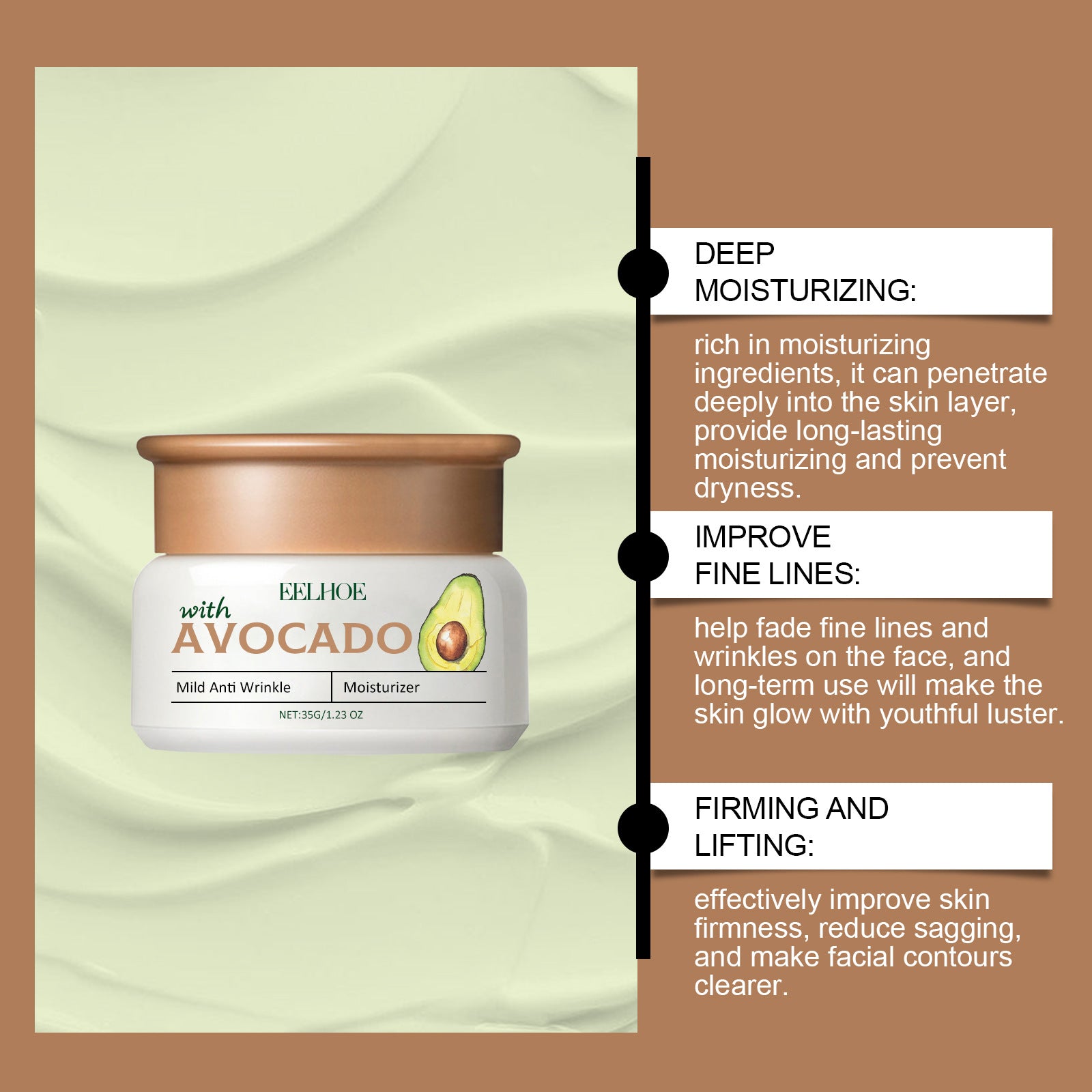 Avocado Fade Wrinkles Cream Moisturizing - 0 - CJ