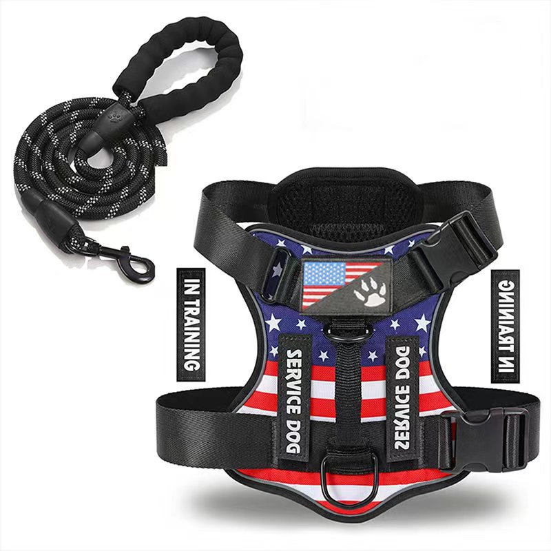 Large Dog Tactical Chest Strap Vest - 0 - CJ