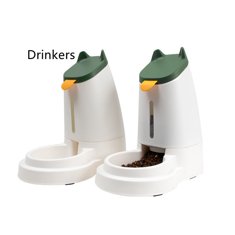 Large Capacity Pet Feeder For Home Use - 0 - CJ - Green - Water dispenser - CJMY168303907GT