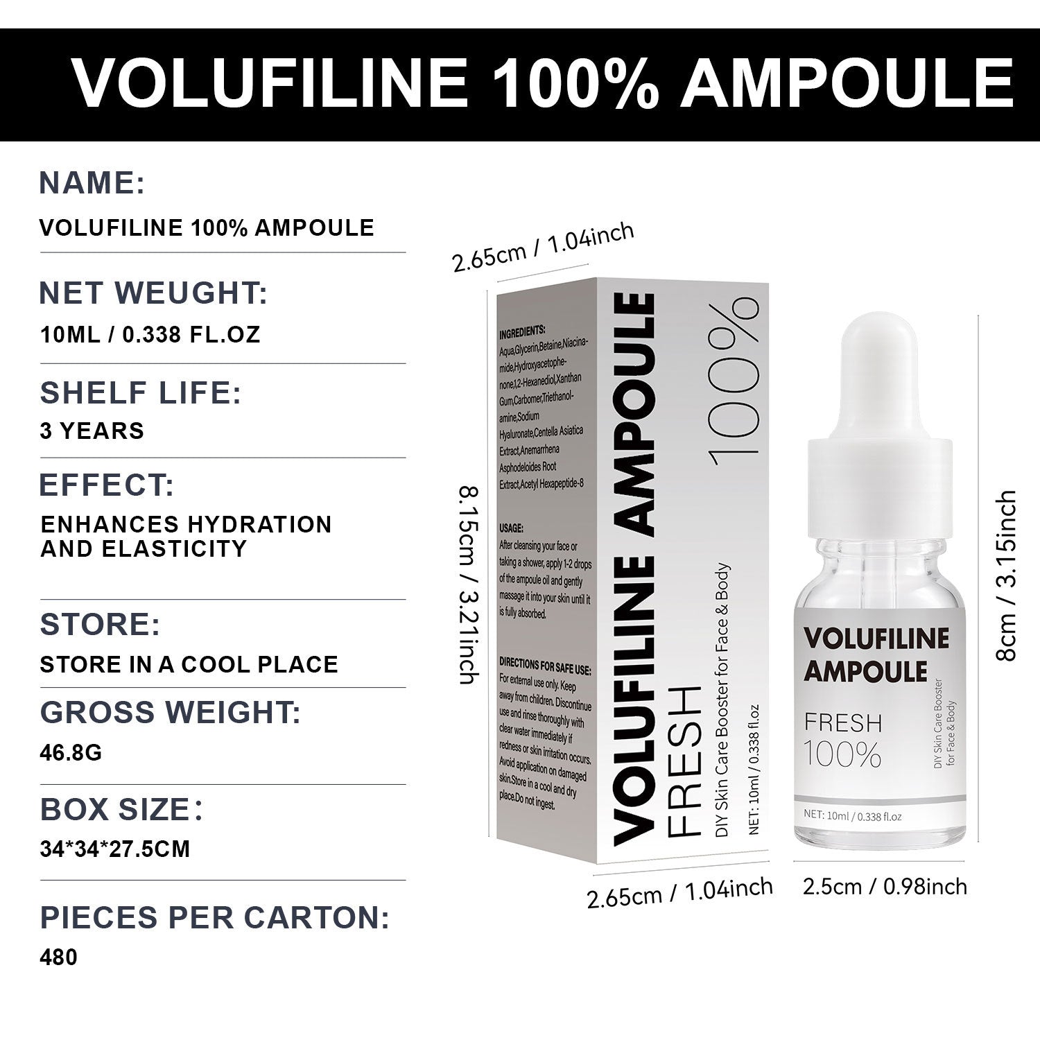 Delicate Skin Hydrating And Moisturizing Ampoule - 0 - CJ