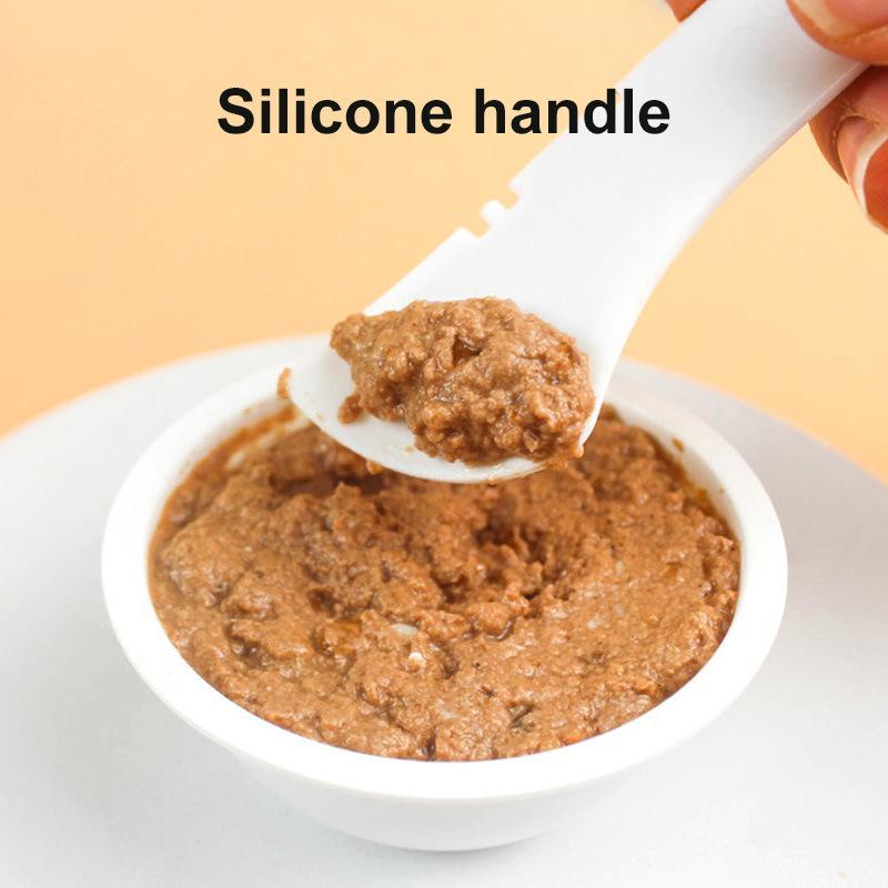 Pet Canned Spoon Jar Opener Puppy FeedingMixing Wet Dry Cat Dog Accessories FeederShovel Tableware Multifunction Pet CannedSpoon Jar Opener Puppy - 5 - CJ