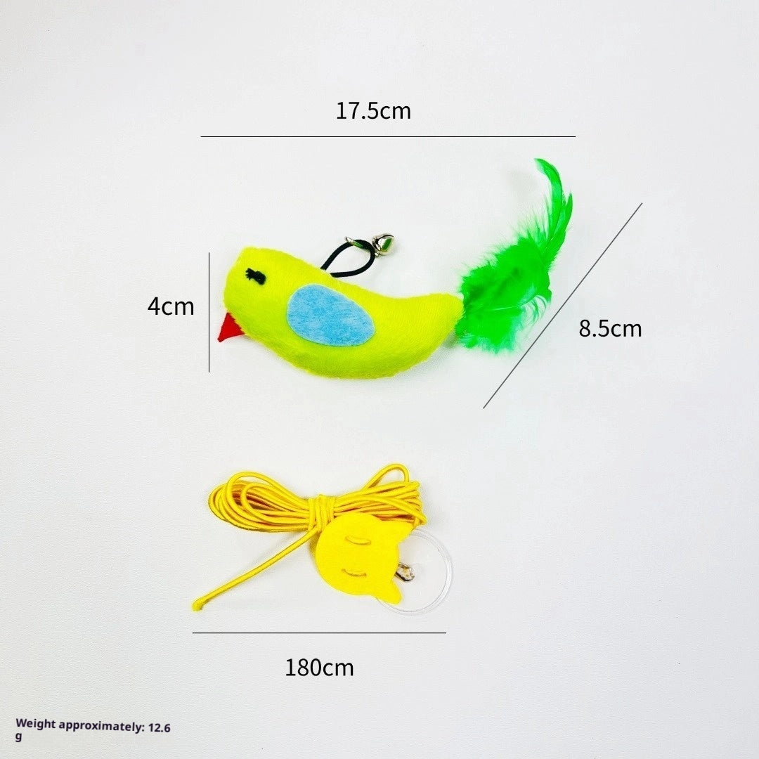 Vocal Simulation Squeaky Bird Cat Toy For Self - amusement - 0 - CJ