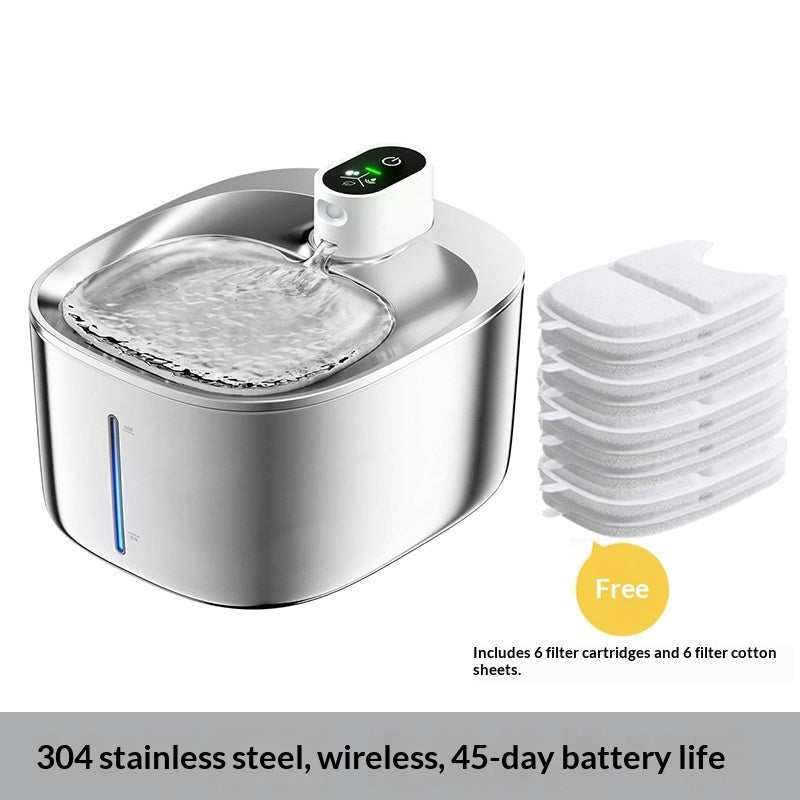 Wireless Smart Cat Water Fountain - 0 - CJ