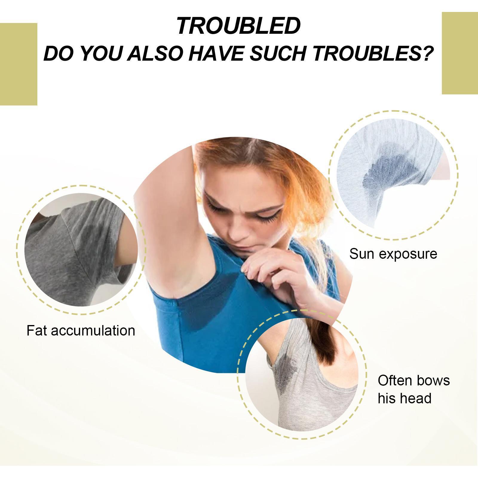 Ilho Underarm Antiperspirant Stick Invisible Long - lasting Anti - sweat And Sweat - absorbing Summer Antiperspirant Patch - 5 - CJ