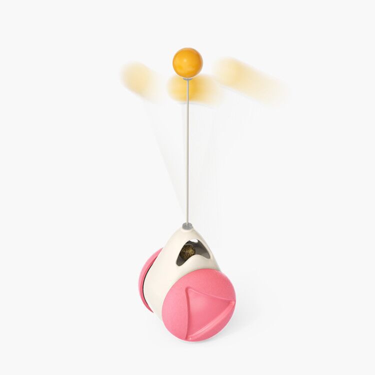 Cat Rotating Windmill Multi - Function Toys Itch Scratching Device Teeth Shining Toy - 0 - CJ - Pink Balance car - CJJJCWGY01430 - Pink Balance car