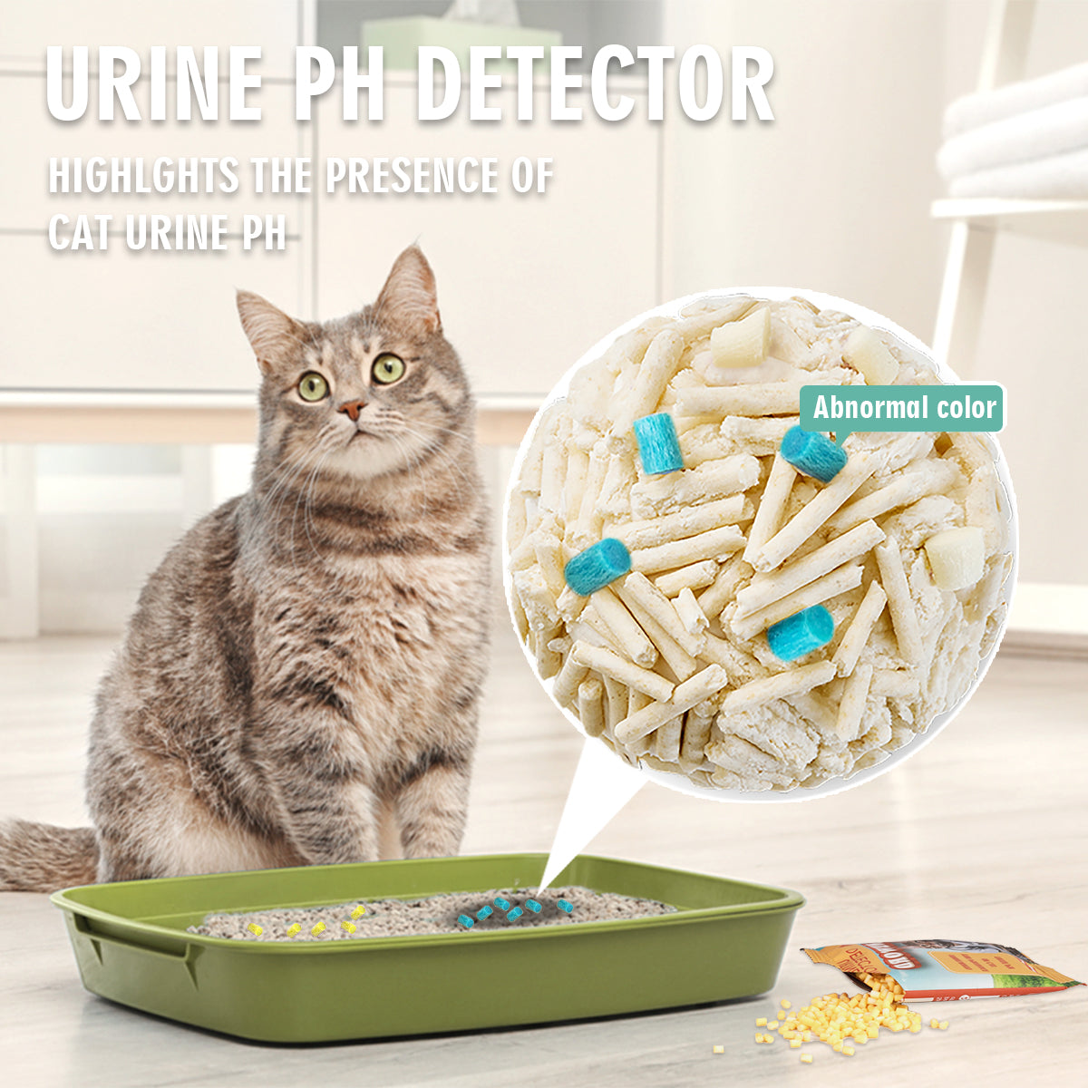 Cat Litter Self Checking Particles - 0 - CJ