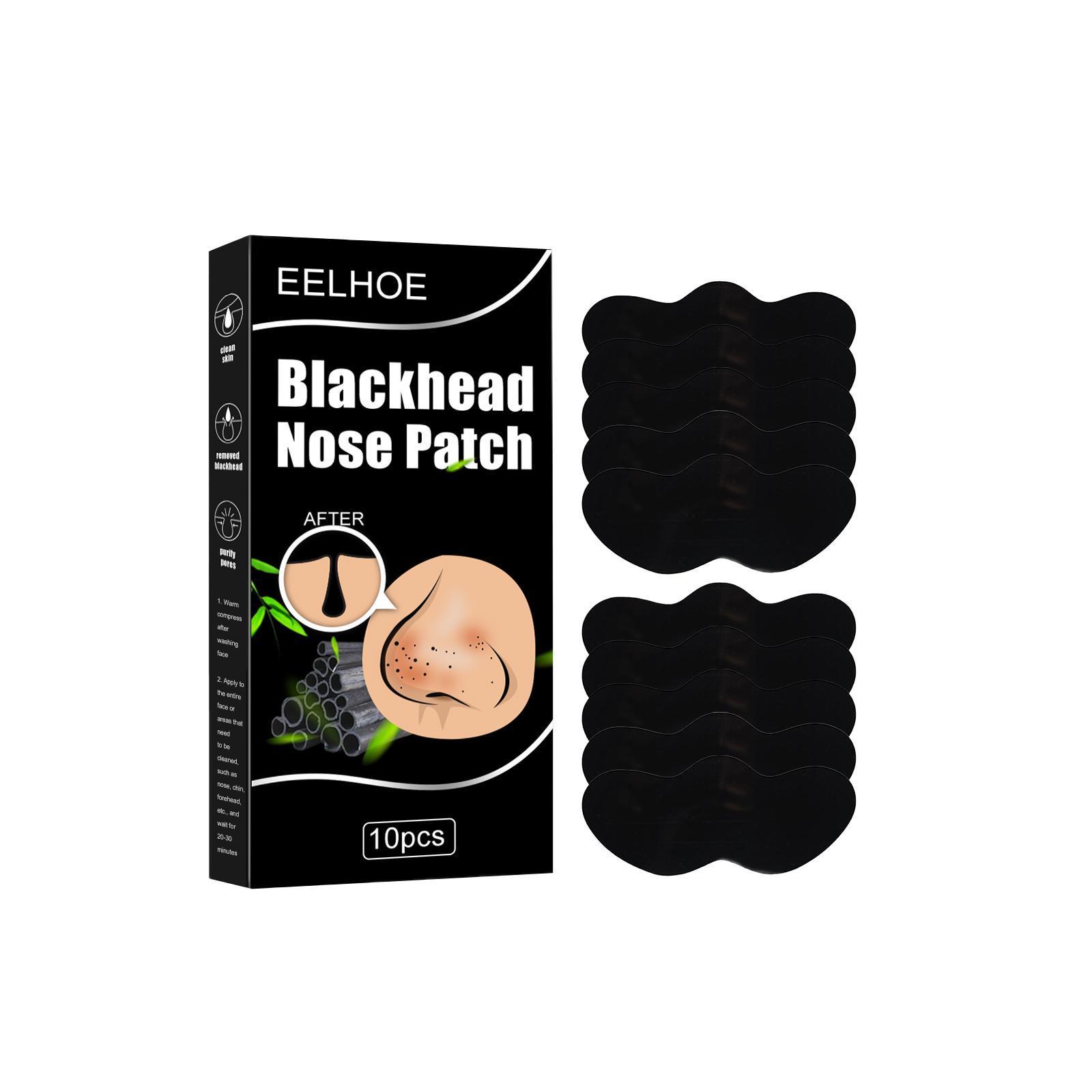 10 Pcs Blackhead Nose Patch Nose Pore Cleansing Strips Deep Cleansing Blackhead Remover Strips For Women Men - 5 - CJ