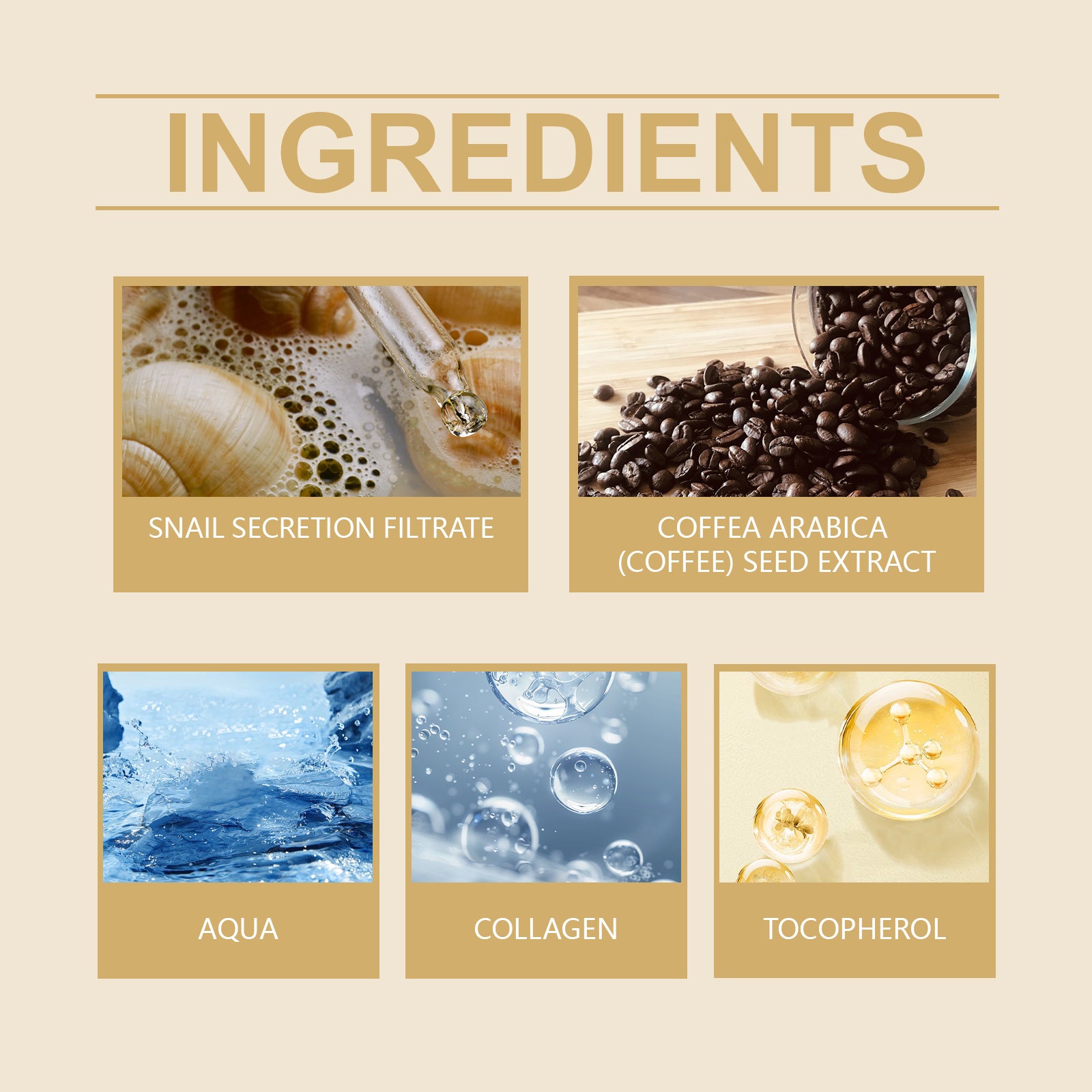 Ouhoe Snail Brightening Essence Surface Hydrating, Moisturizing, Firming, Brightening And Rejuvenating Serum - 5 - CJ