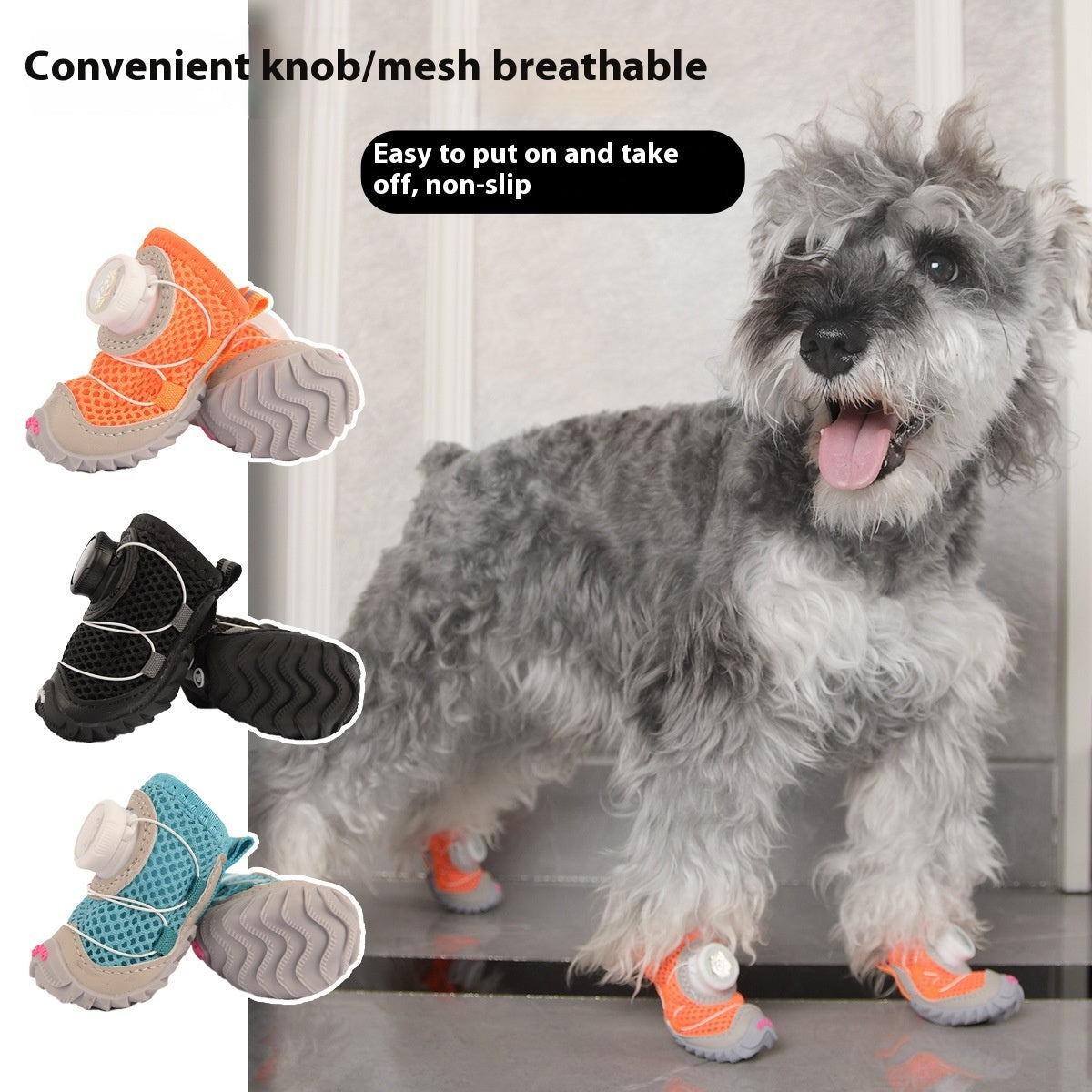 Dog Shoes Dog Shoes Soft Bottom Thin Small Dog Dog Shoes - 0 - CJ