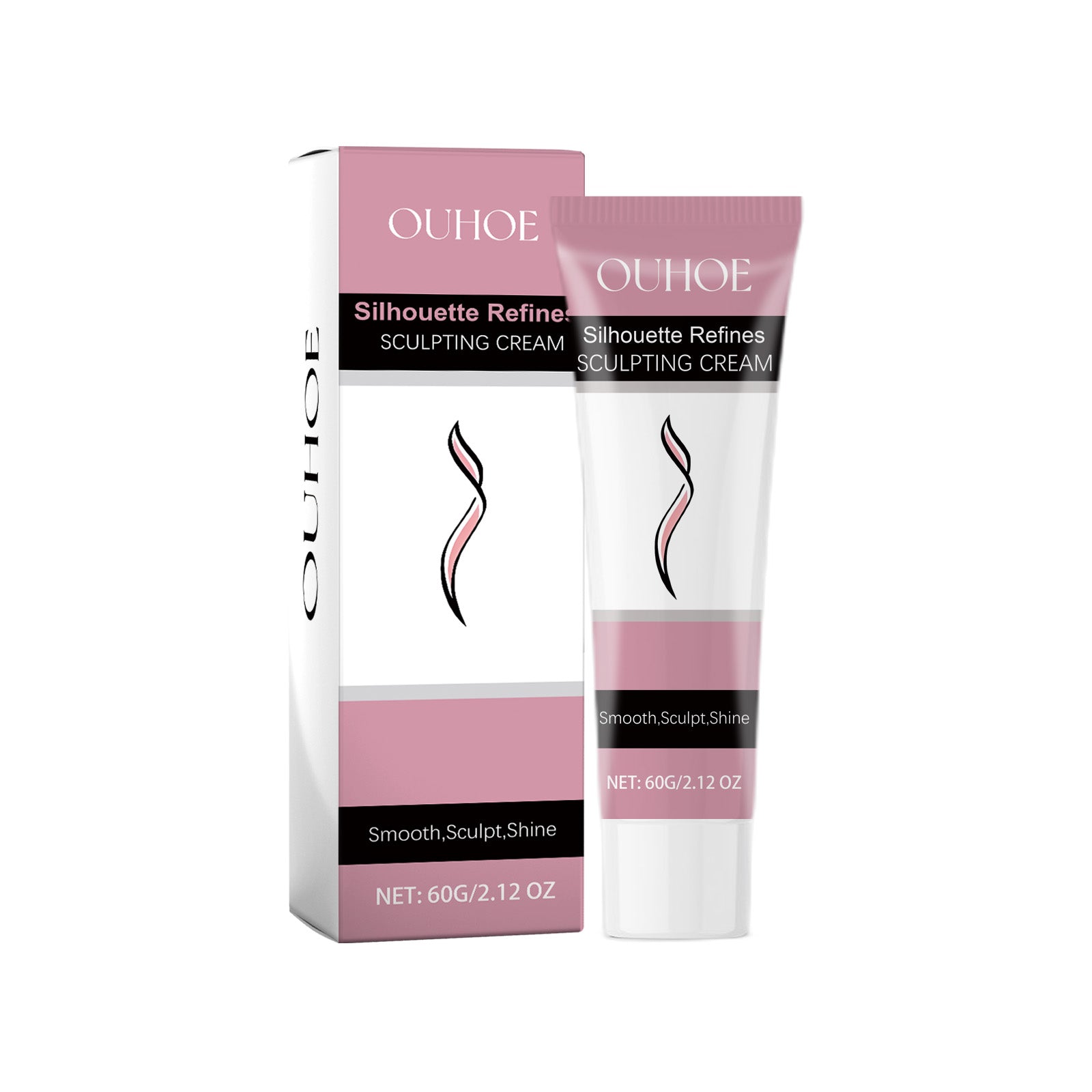 OUHOE Silhouette Refines Sculpting Cream, Relax The Muscle Belly In Compact Leg Arm Proud Flesh Model Body Slimming Massage Cream - 5 - CJ