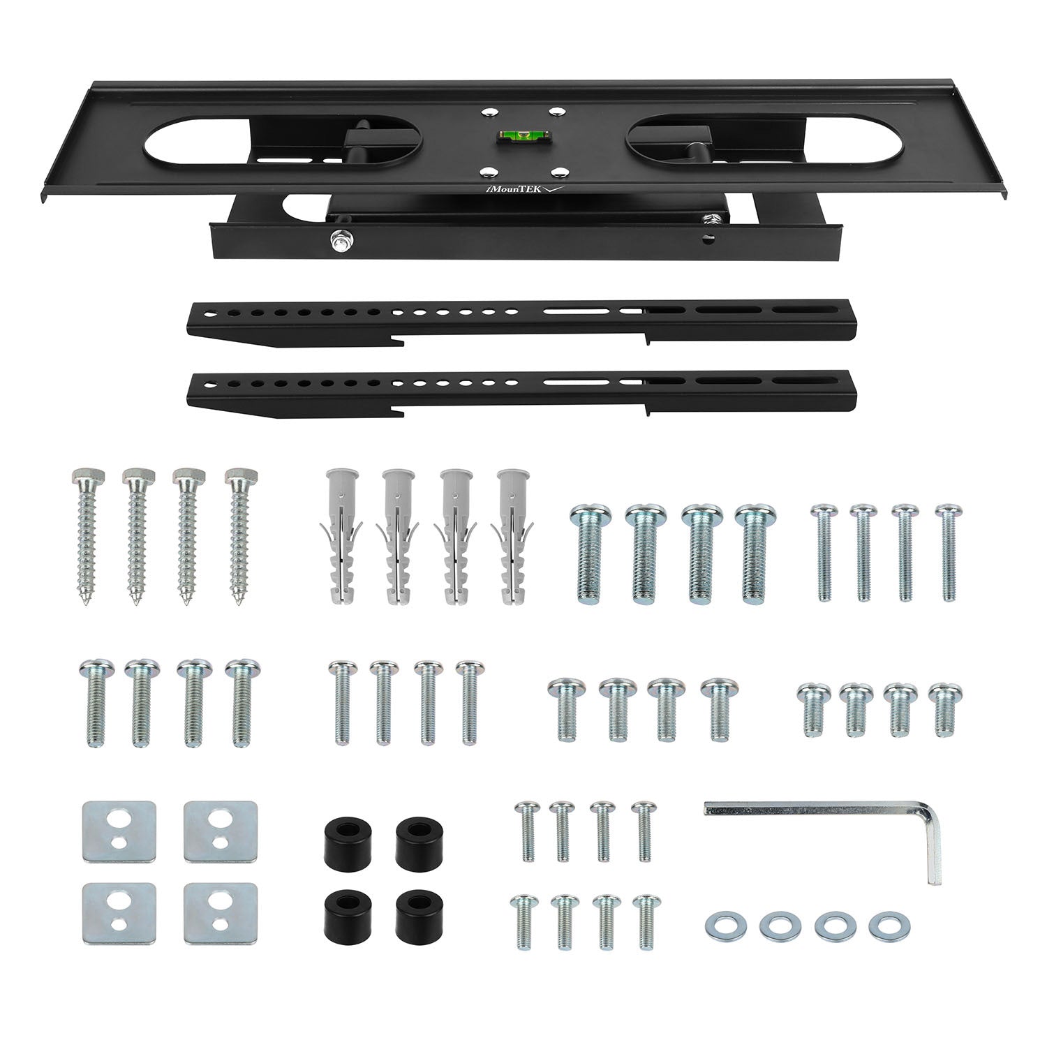 1Pc Full Motion TV Wall Mount Swivel Tilt TV Wall Rack Support 37in To 70in TV Wall Mount Max VESA Up To 600x400mm Holds Up To 99LBS - 5 - CJ