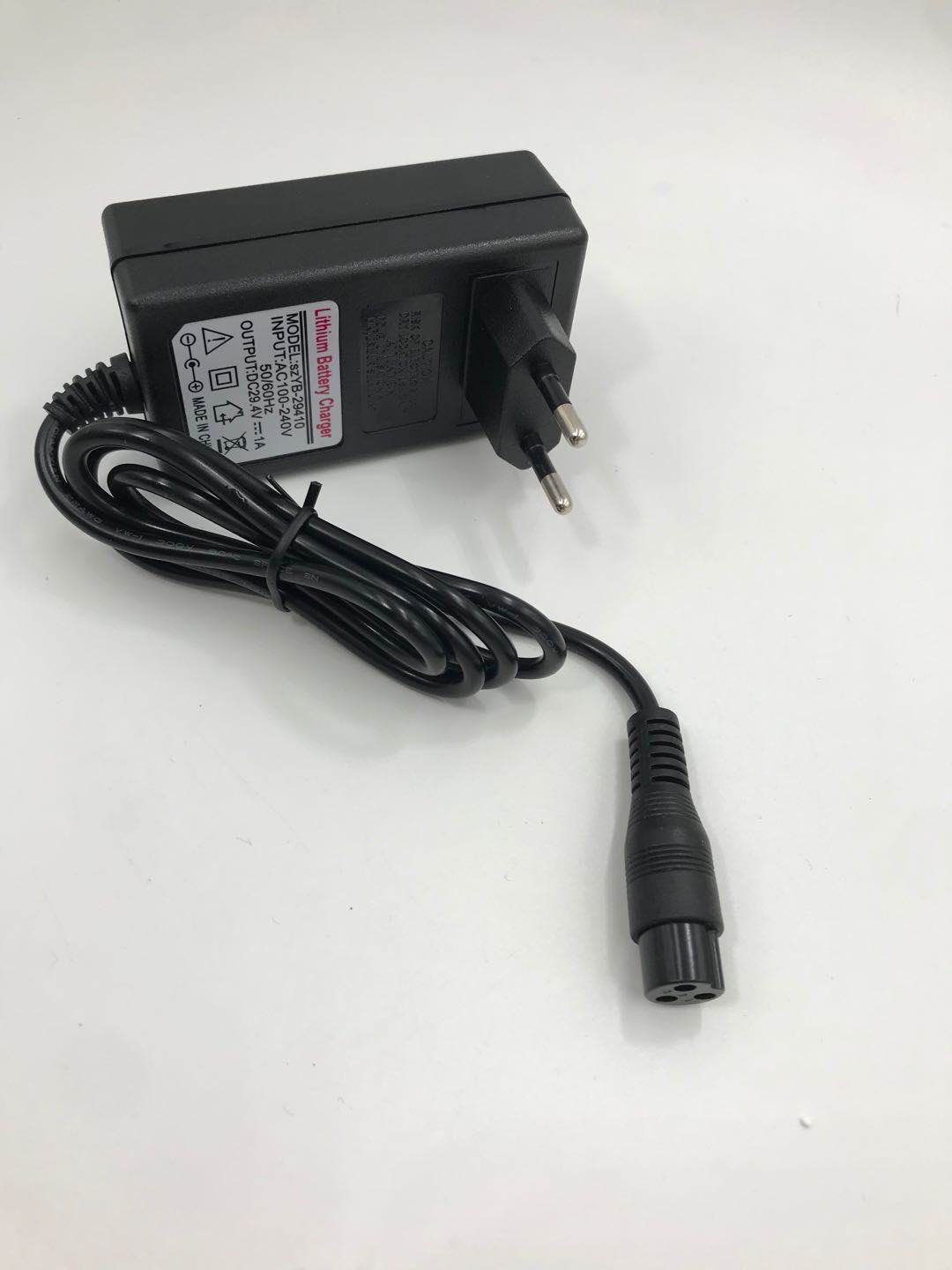 Charger, Balance Car, 3 - hole, 24V 1A, US Standard - 5 - CJ