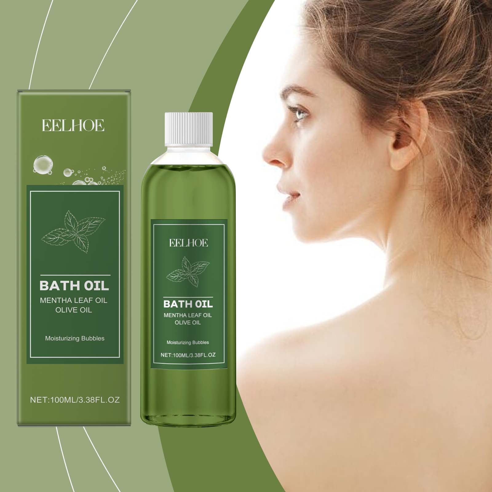EELHOE Moisturizing Bubble Bath Essential Oil, Gently Cleans And Moisturizes Tender Skin And Cleans The Body - 5 - CJ
