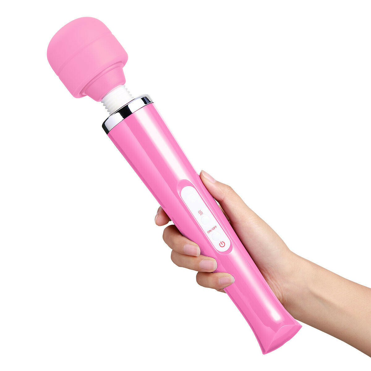 20 Speed Magic Massager Wand Full Body Pain Powerful Waterproof 10 Vibration Mode Massage Vibration UK Plug - 5 - CJ