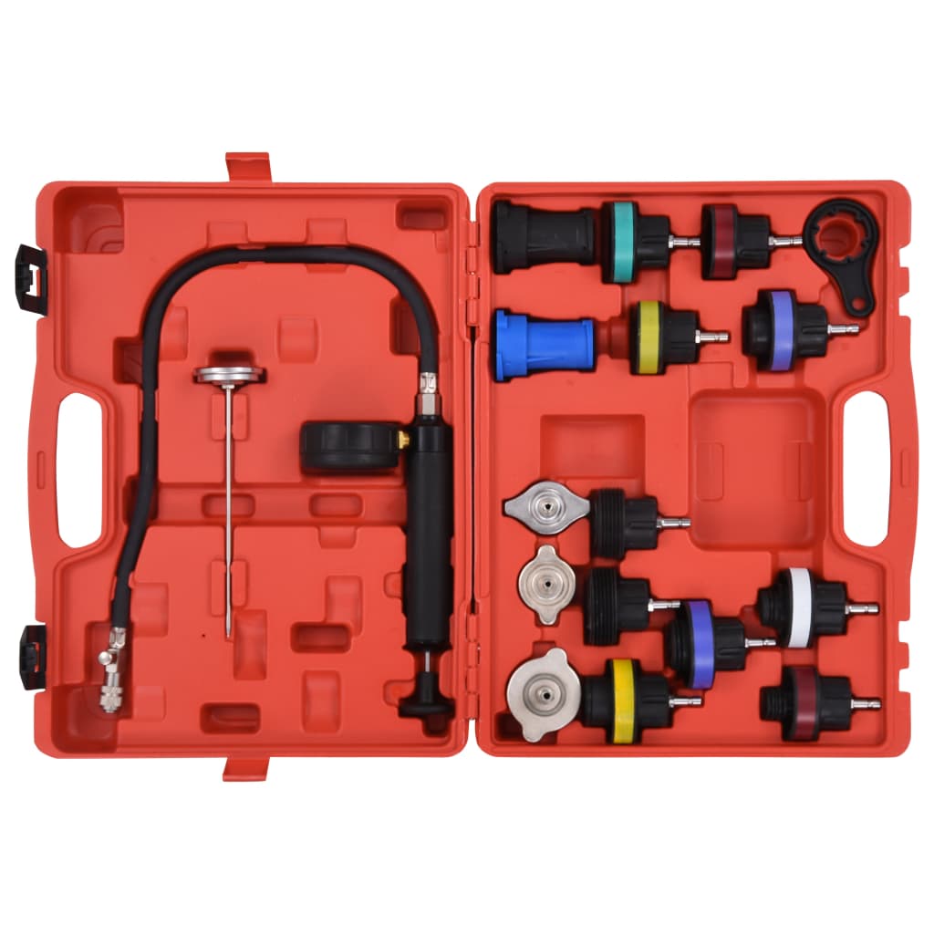 pressure testing device for cooling systems & radiator caps, 18 - piece set. - 5 - CJ