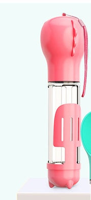 Pet Multi - functional Water Bottle - 0 - CJ - 500ML Pink - CJJJCWGY02802 - 500ML Pink