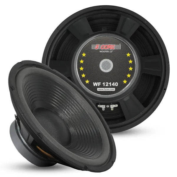 5 Core 12 Inch Car Woofer Audio 300W 4Ohm Deep Bass Replacement Sub Woofer Component Loud Speaker - 5 - CJ
