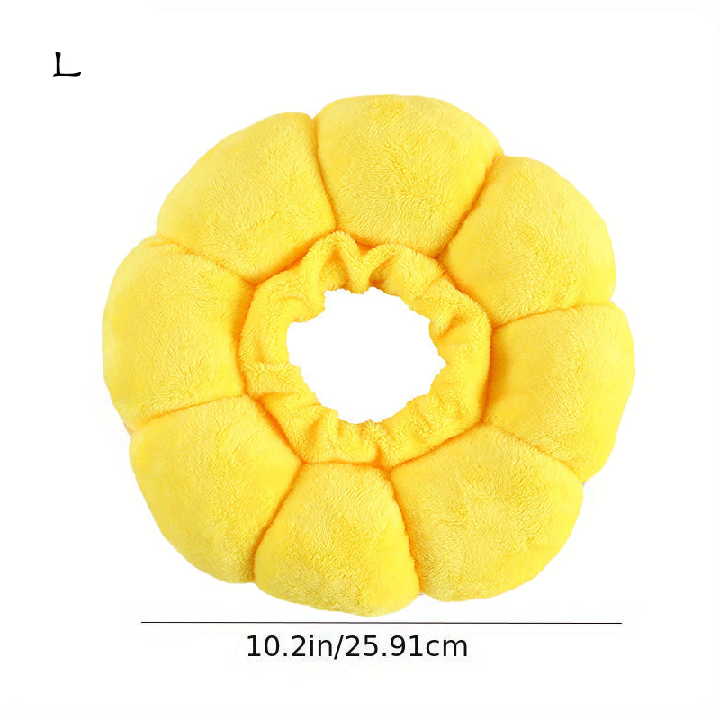 Cat Small Dog Recovery Collar, Cute Sunflower Neck Cone After Surgery, Adjustable Pet E Collar, Wound Healing Protective Cone Surgery Recovery Elizabethan Collars For Small Pets - 5 - CJ