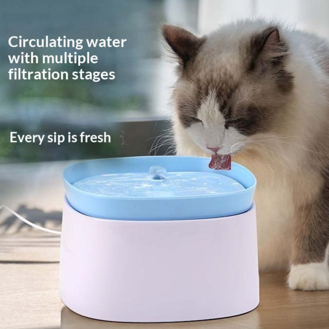 Automatic Circulating Filter Cat Water Fountain - 0 - CJ