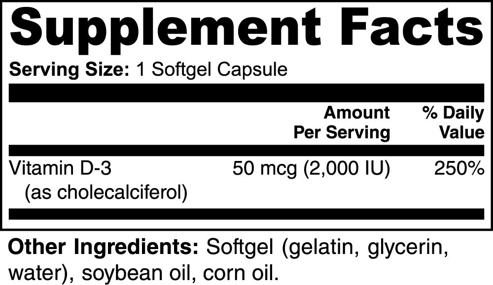 Vitamin D3 2000 IU For Women Bone Strength, Hormonal Balance, And Immune Support - 5 - CJ