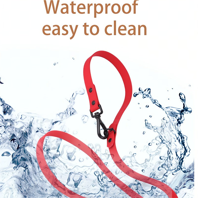 Pet Silicone Collar And Leash Set Comes With A Suitable For Small And Large Dogs, Waterproof And Easy To Clean - 5 - CJ