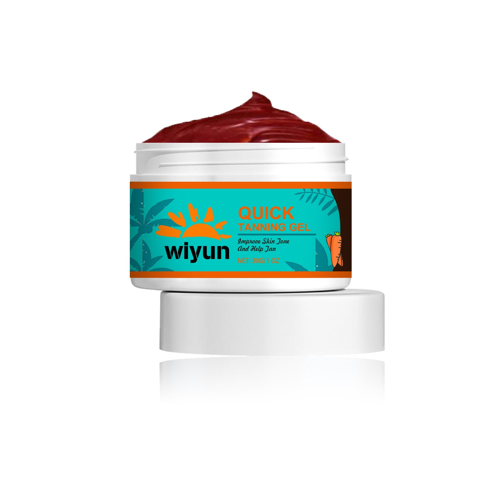 Wiyun Quick Tanning Gel, Tanner Repair Gel Bronzer Tanner Moisturizing And Nourishing Gel - 5 - CJ