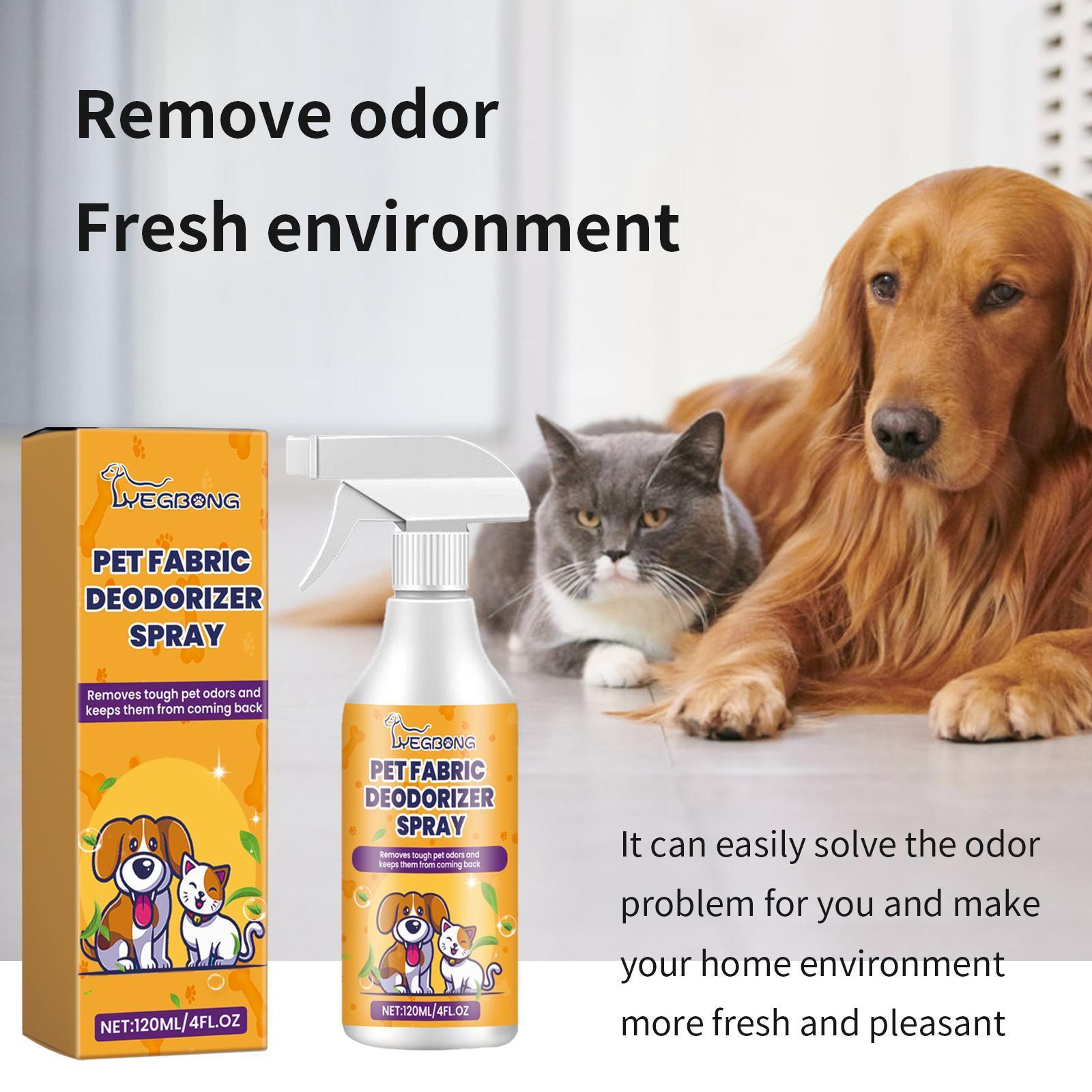Yebang Pet Fabric Deodorizer Spray Air Clean Pet Odor Indoor Long - lasting Air Freshener Deodorizer - 5 - CJ