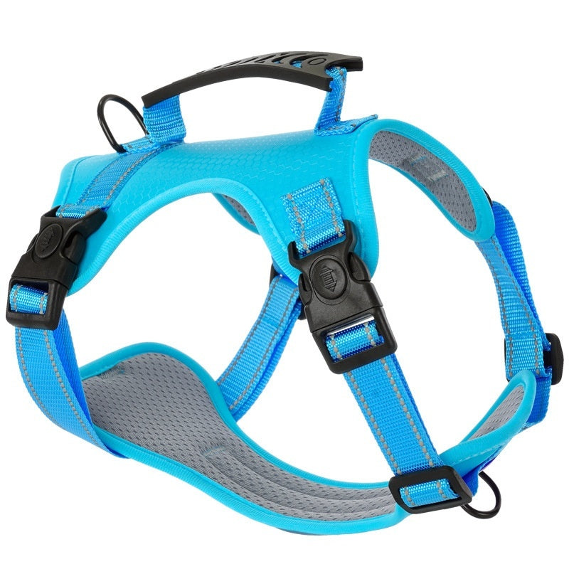 Large, Medium And Small Dog Chest Harness Traction Rope - 0 - CJ