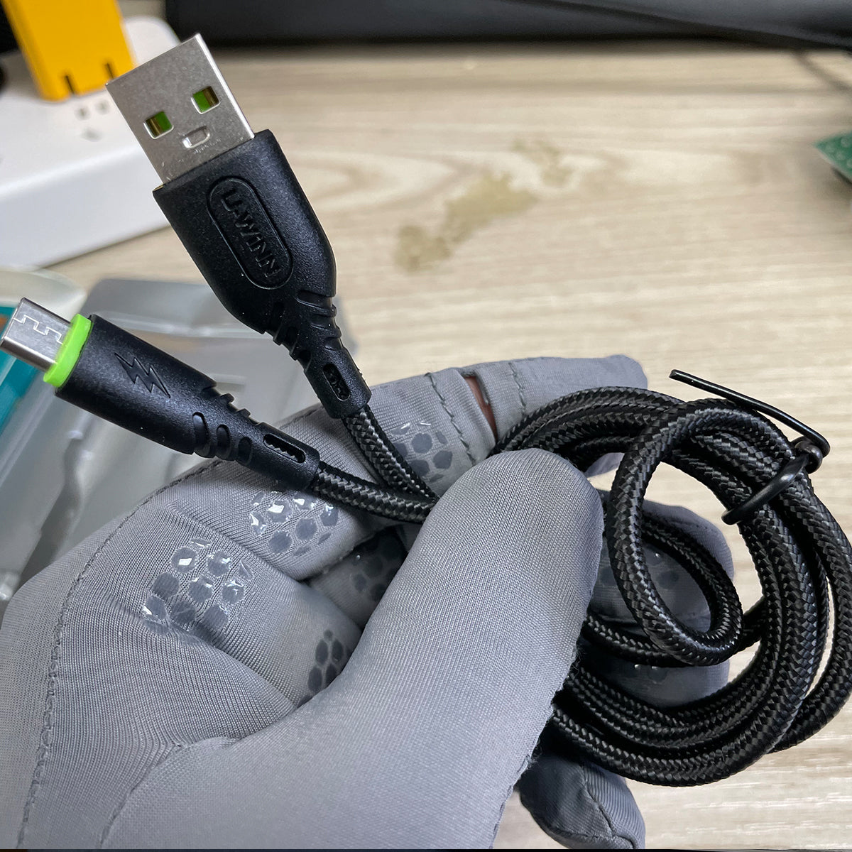 L201 Micro USB Cable 2.1A 1M Black USB 3.0 UWINN - 5 - CJ