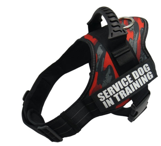 Explosion - proof Chest Harness Pet Leash - 7 - CJ - Redblack - XXL - CJJJCWGX00178 - Redblack - XXL