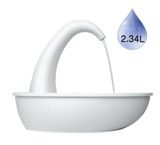 Automatic Swan Pet Cat Water Dispenser Drinking Bowl - 0 - CJ