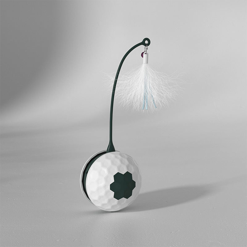 Enjoying Electric Intelligent Bite Resistant Cat Toys Pet Products - 0 - CJ - White - USB - CJMY159951202BY