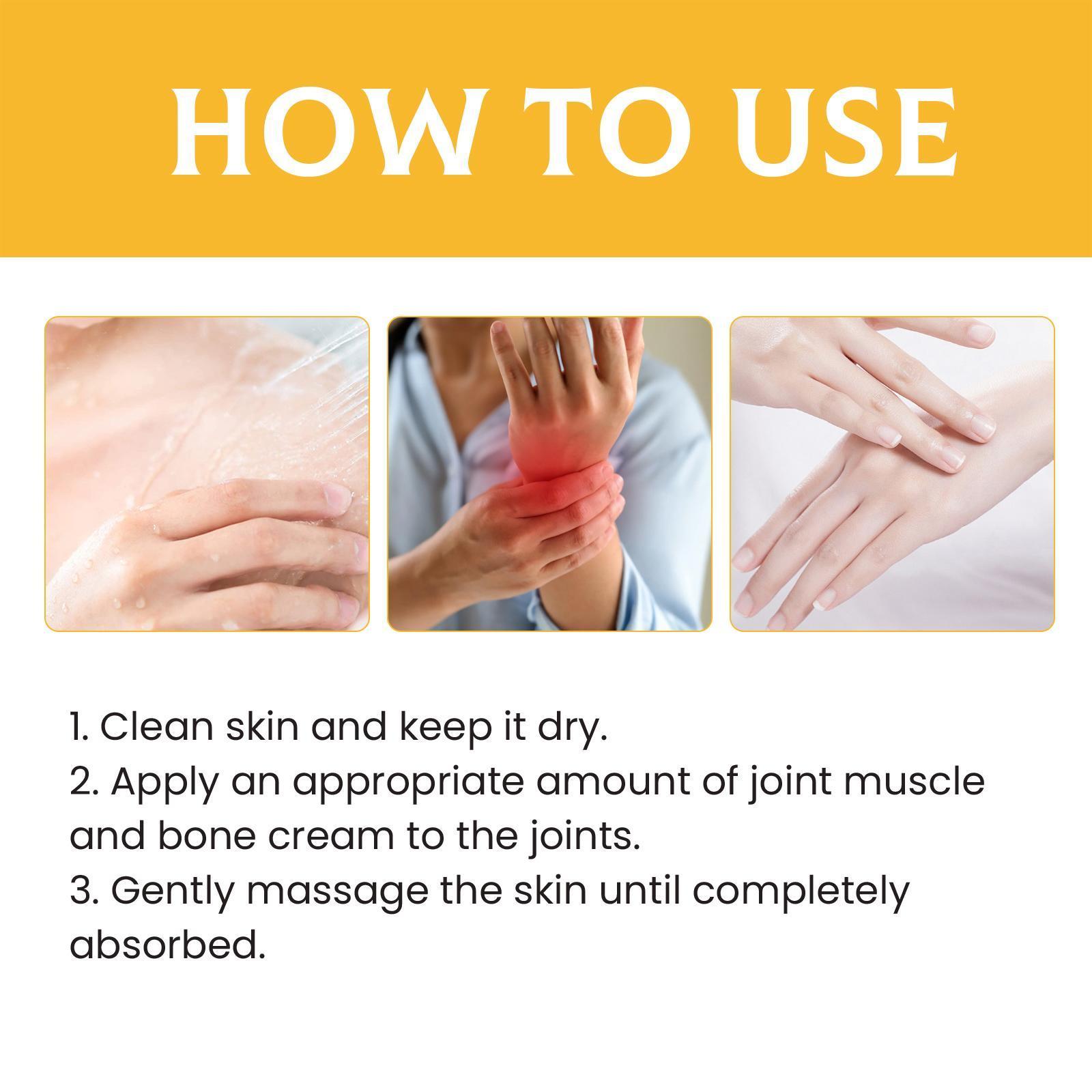 Simon's Evening Primrose Bee Venom Joint Care Cream, Relieves Joint Muscle Pain And Body Discomfort Care Massage Cream - 5 - CJ