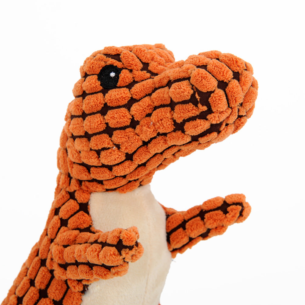 Dinosaur Pet Toys Giant Dogs Pets Interactive Dog Toys For Large Dogs Chew Toys Chihuahua Plush Stuffing Squeakers - 0 - CJ