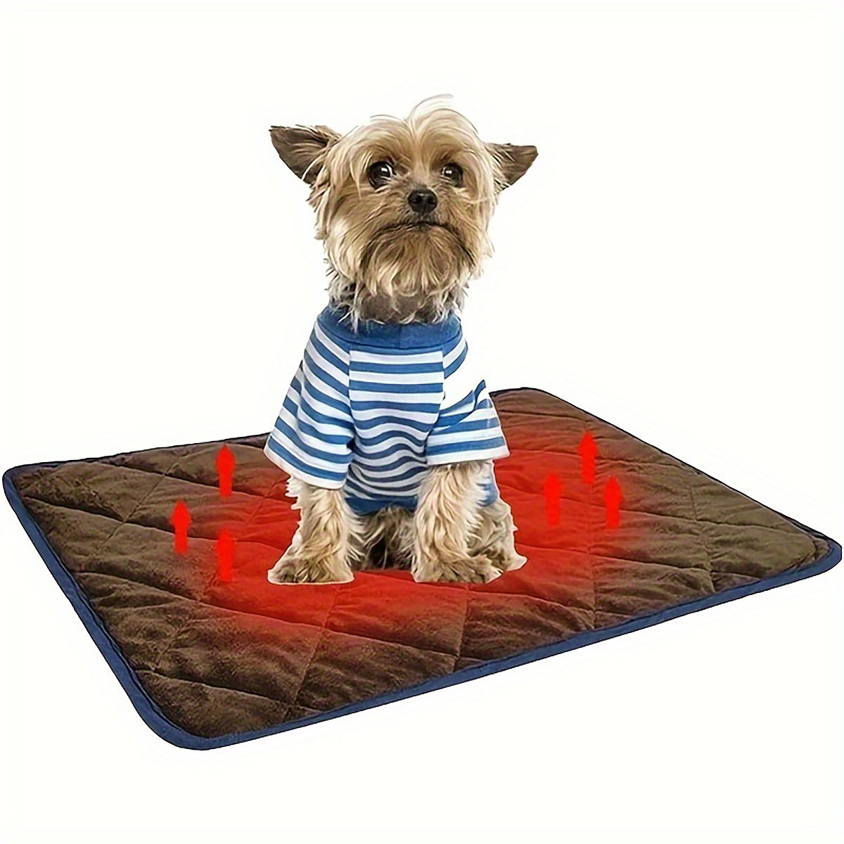 Dog Cat Bed, Cat Dog Non - Slip Mat, Extra Warm Thermal Pet Pad Self - Heating Cat Mat Warm Thermal Pet Pad Washable Dog Crate Pad Heat Dog Cat Bed Mat Blanket Non - Slip Bottom For Outdoor And Indoor Pets - 5 - CJ