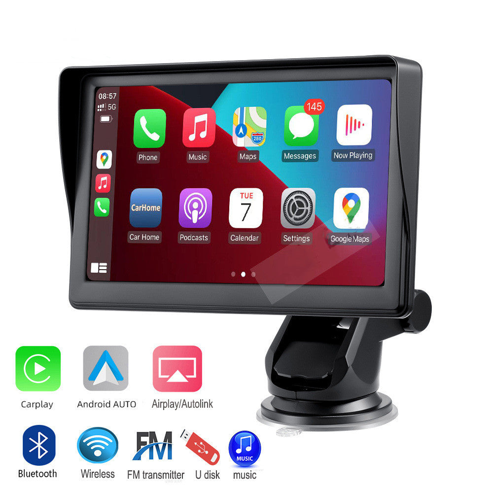 7 IPS Car Smart Screen Wireless Carplay Auto Mobile Phone Projection Screen Navigation - 0 - CJ