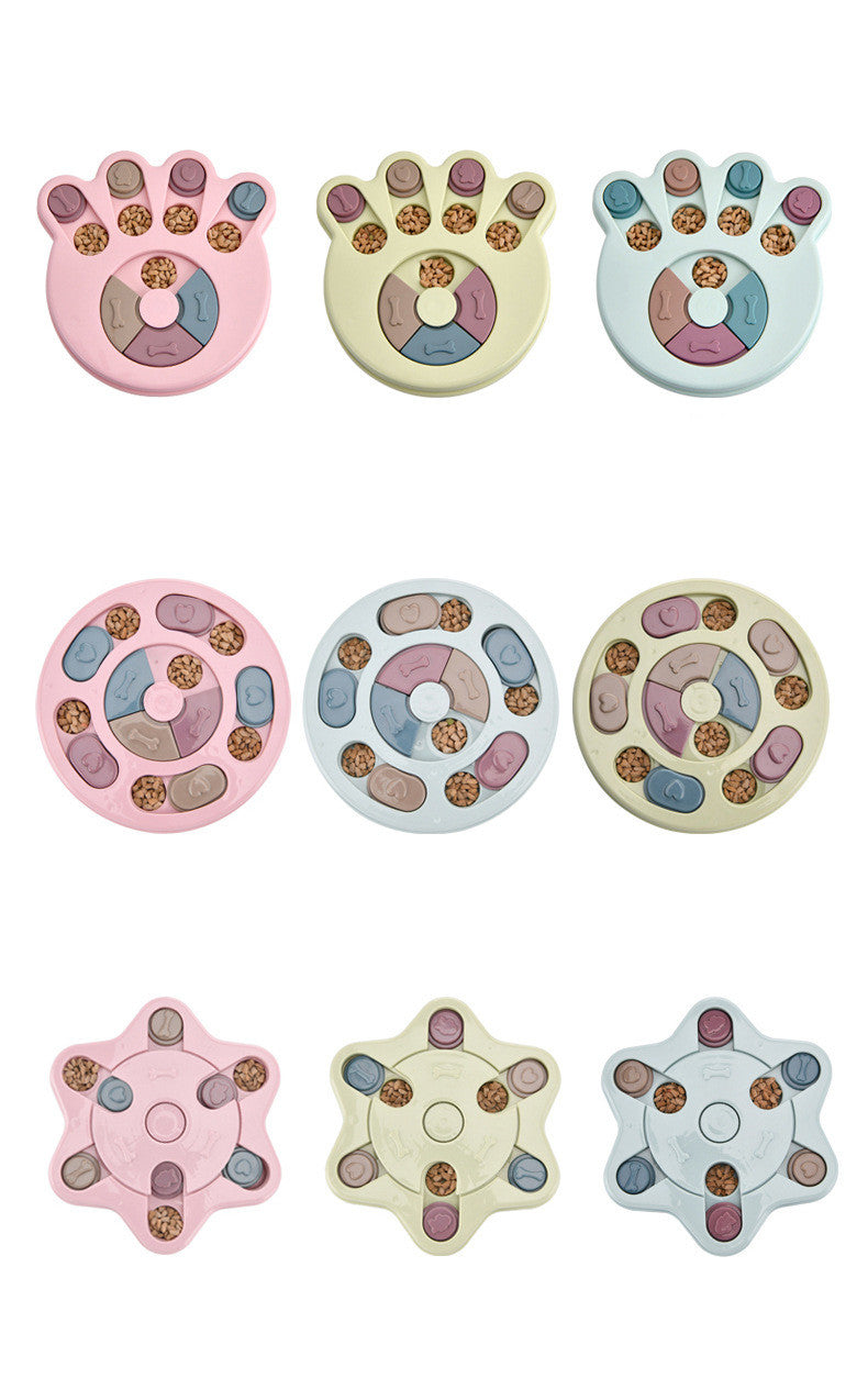 Dog Puzzle Toys Increase IQ Interactive Slow Dispensing Feeding Dog Training Games Feeder For Small Medium Dog Pet Training Toy - 0 - CJ