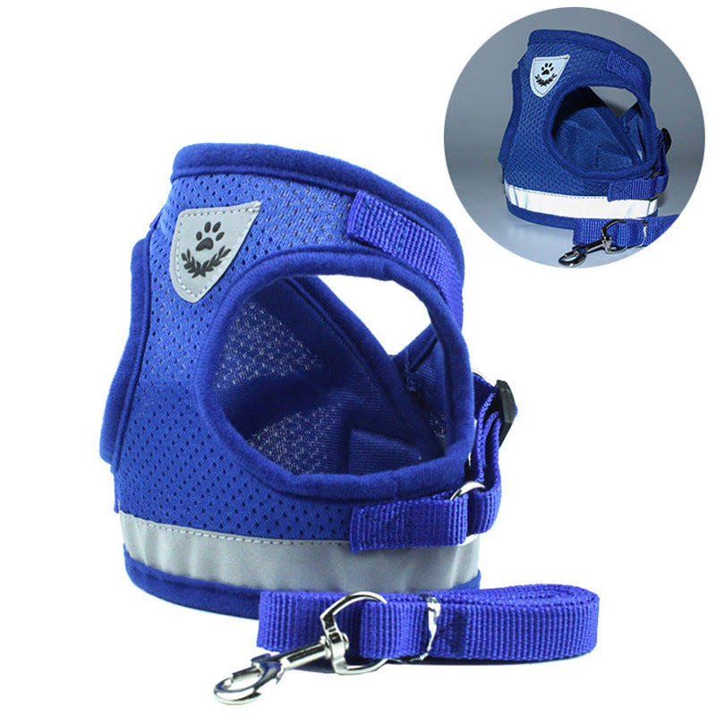 Pet Car Seat Belt Pet Leash - 0 - CJ - BlueA - M - CJJJCWGY00012 - BlueA - M