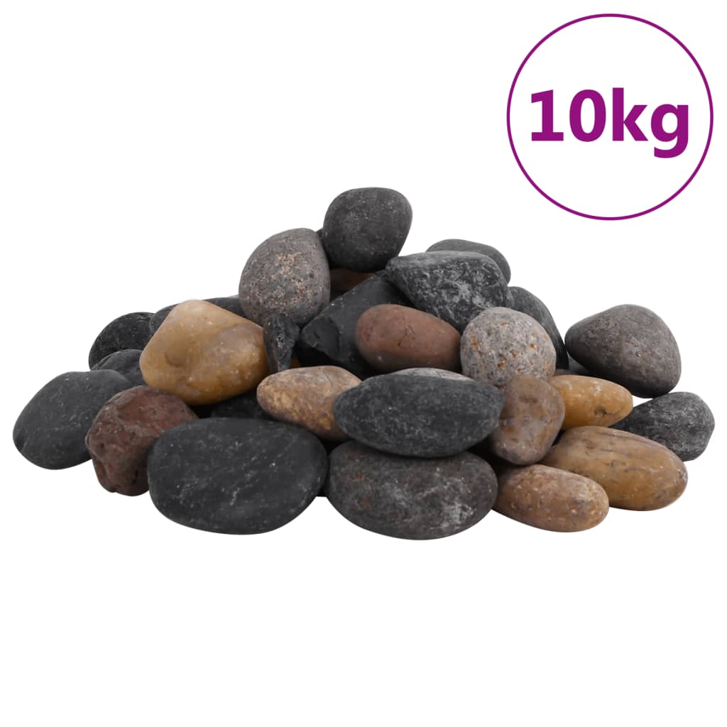Polished Pebbles Multicolored 2 - 5 cm Polished - 5 - CJ