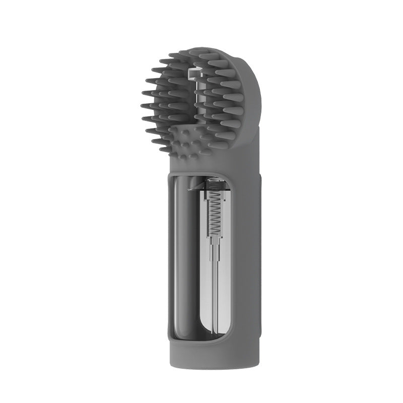 Silicone 2 - in - 1 Multi - Functional Pet Bath Brush - 0 - CJ