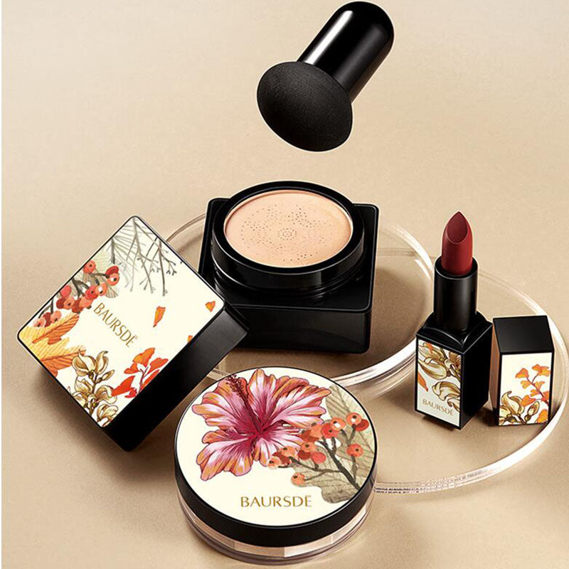 Three - piece Lip Glaze Makeup - 0 - CJ