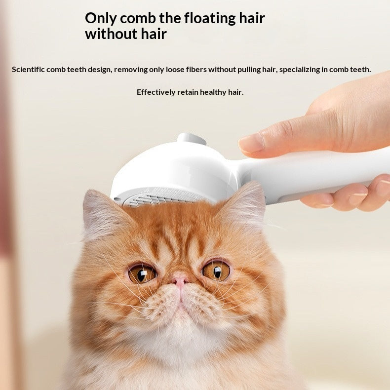 Pet Spray Comb Pin Brush Cat Grooming Comb For Removing Fur And Detangling Knots - 0 - CJ