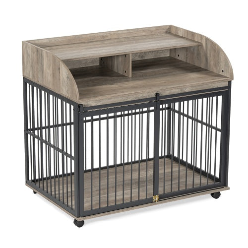 The Wooden Kennel Kennel Is Suitable For Large Medium - sized Dogs - 5 - cjdroshippping