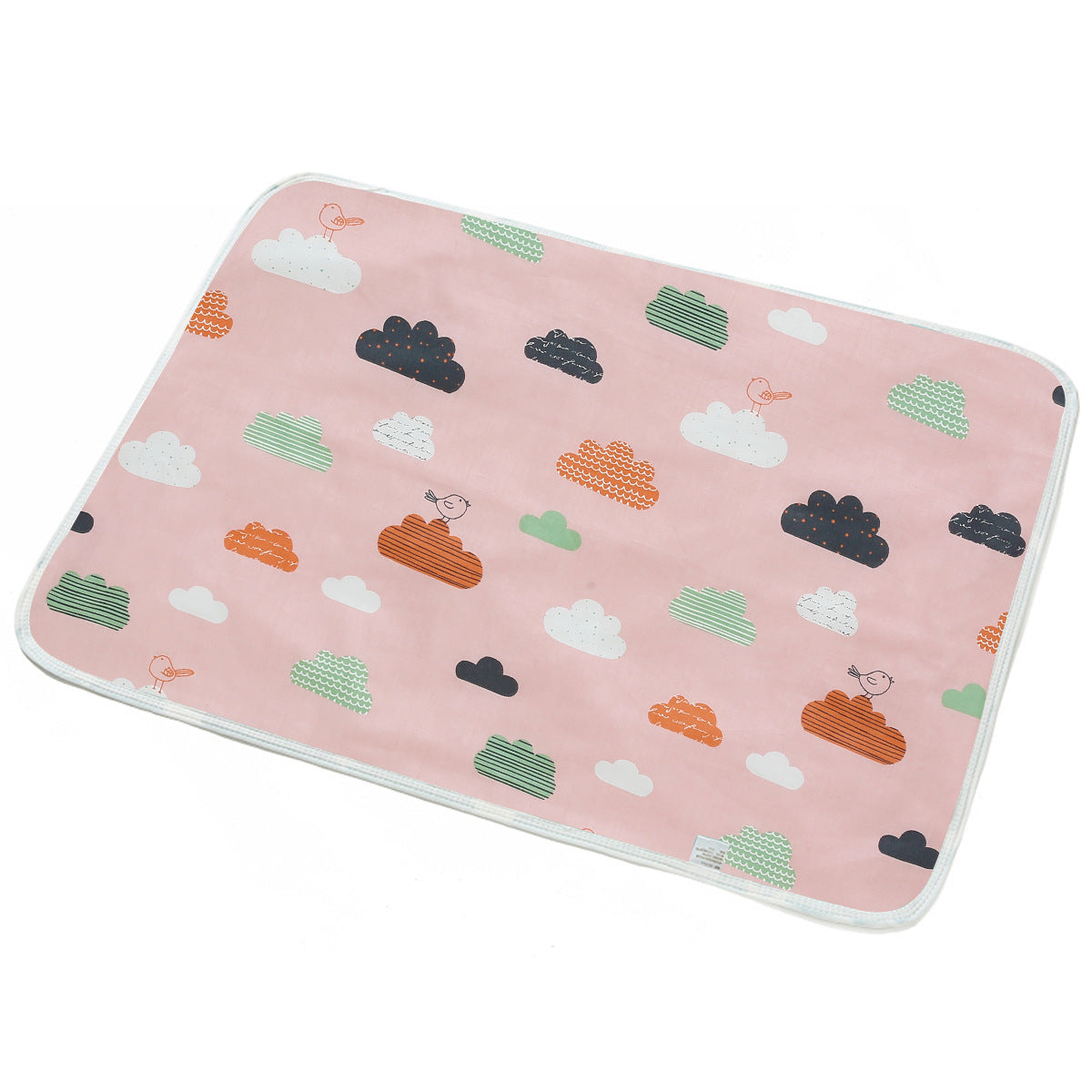 Breathable Cotton Cartoon Waterproof Insulation Pad - 0 - CJ - Clouds Blossoming - 50X70cm - CJYD226013209IR