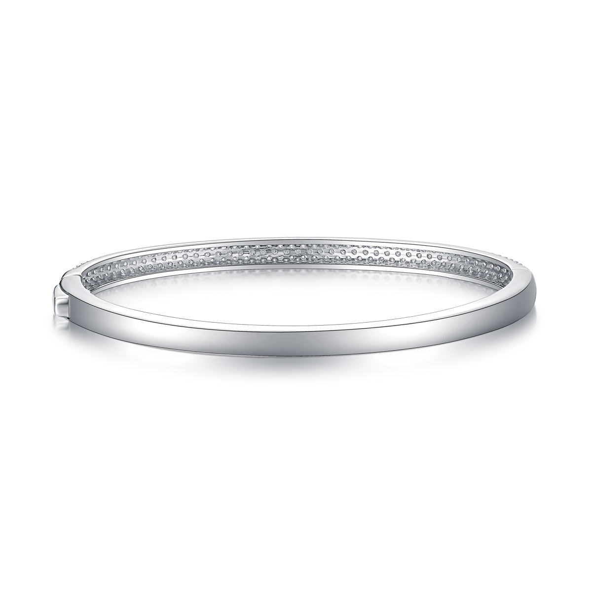 1Monologue Luxury Fashion Set Mosan Diamond S925 Silver Bracelet Prohibit TikTok sales - 5 - CJ