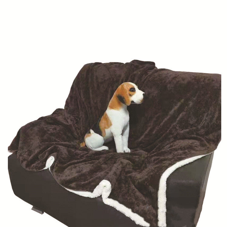 Waterproof Urine Proof Winter Nap Office Dog Cat Pet Blanket - 0 - CJ